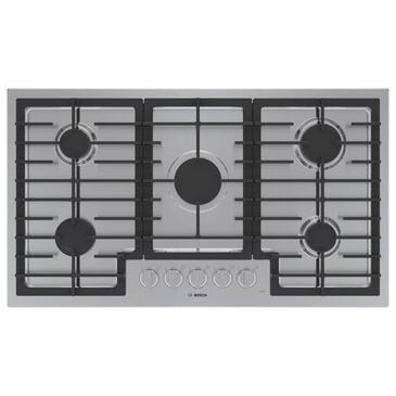 Bosch 500 Serie 36" Gas Cooktop in Stainless Steel, , large