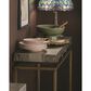37B Toreno Console Table in Antique Brass and Black, , large