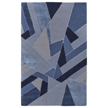 Feizy Rugs Nash 8851F 8" x 10" Blue and Gray Area Rug, , large
