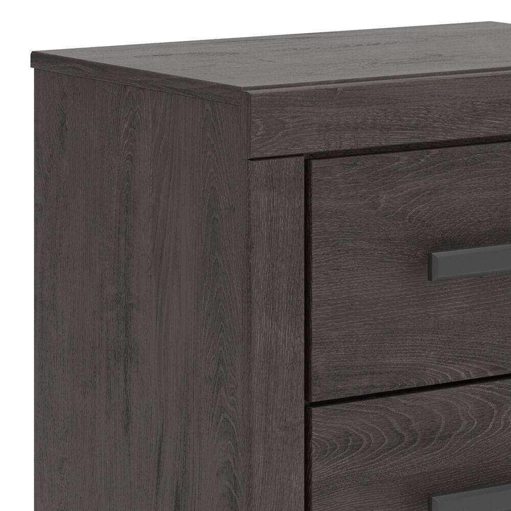 Ashley Prendonea 2-Drawer Nightstand in Dark Charcoal, , large