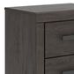 Ashley Prendonea 2-Drawer Nightstand in Dark Charcoal, , large