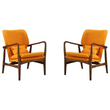 Manhattan Bradley Accent Chair in Yellow (Set of 2), , large