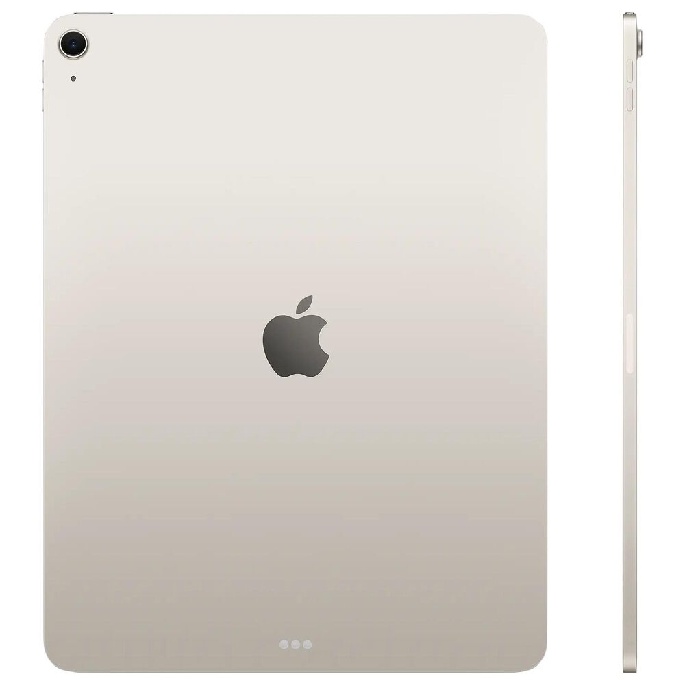 Apple iPad Air 13-Inch M3 chip with Wi-Fi only - 128GB in Starlight and 2-Year AppleCare+, , large