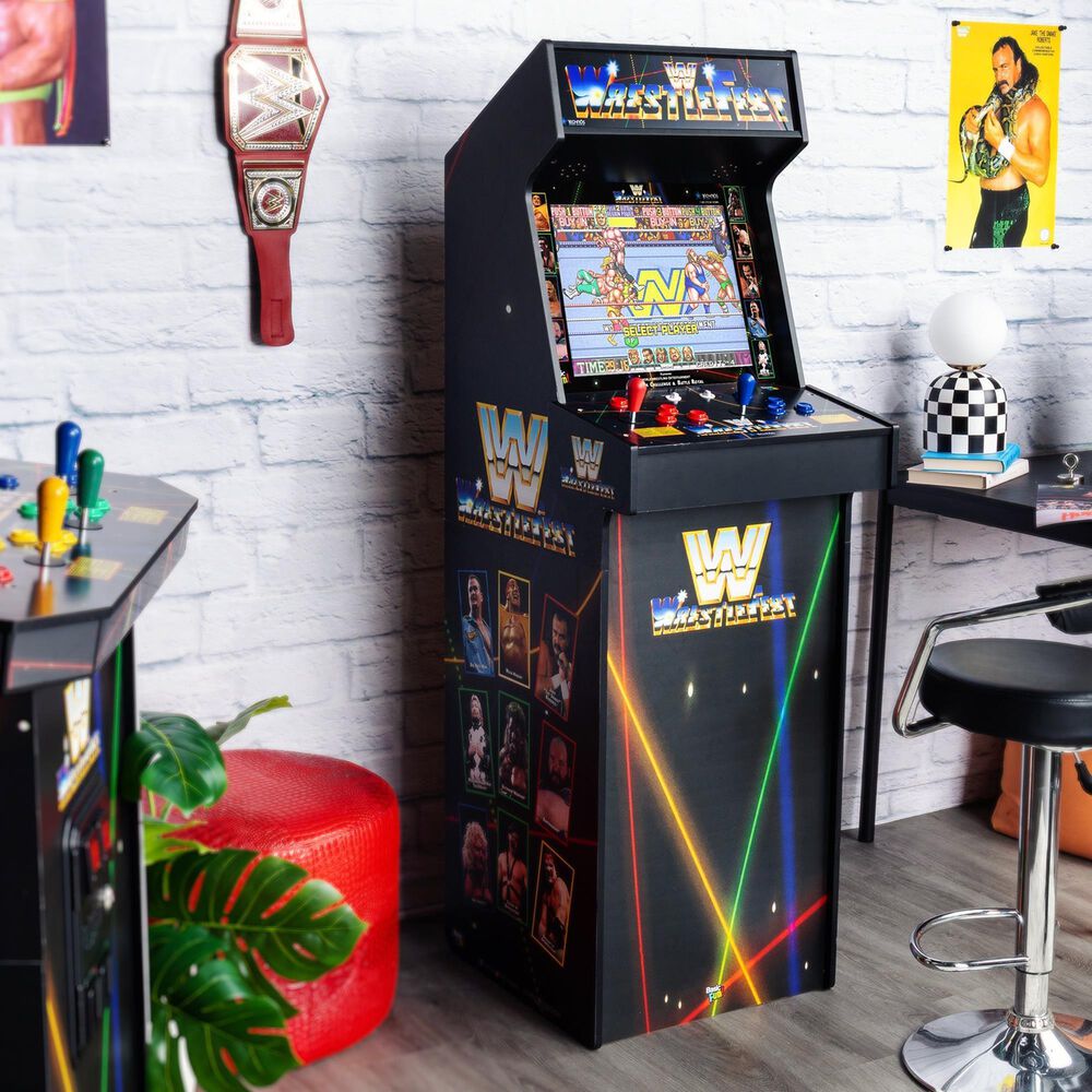Arcade1Up WWE Wrestlefest Ultra Series Arcade Machine in Multicolor, , large