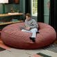 Jaxx Cocoon XL 7" Bean Bag Chair in Mauve, , large