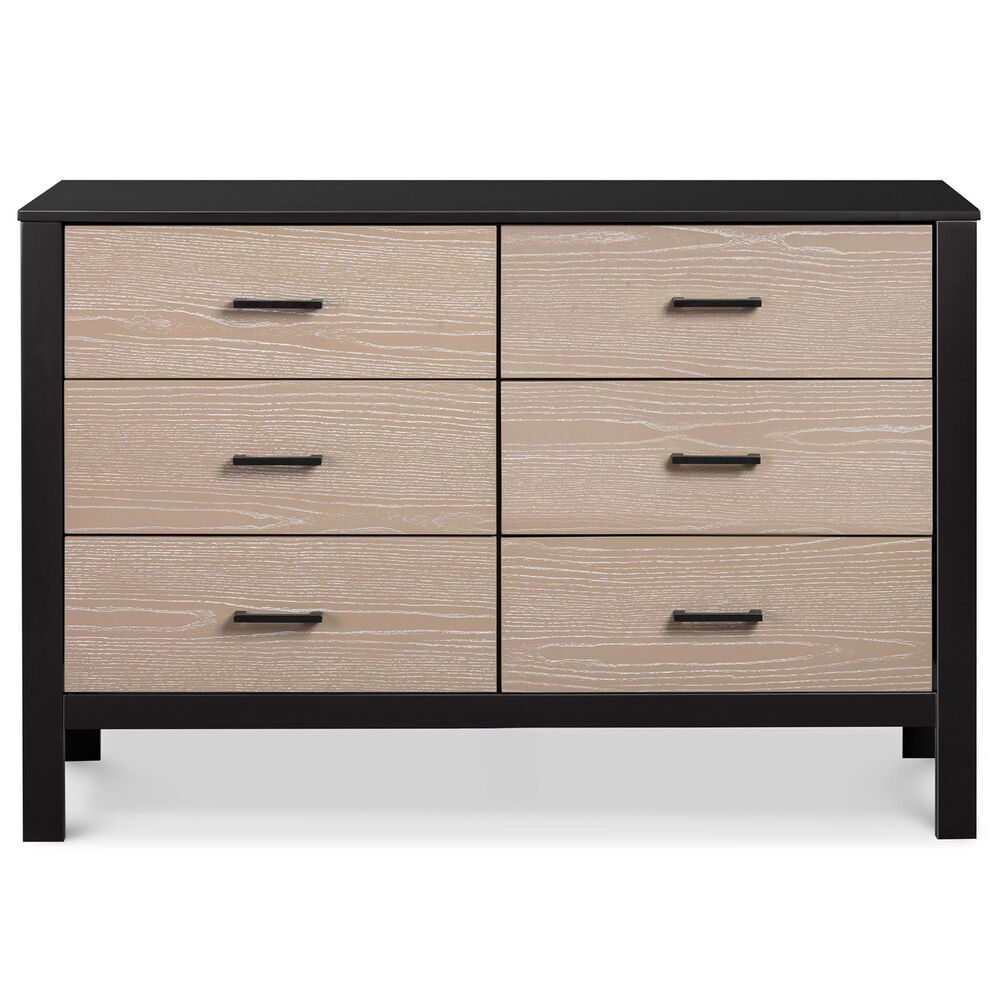 New Haus Radley 6Drawer Dresser in Ebony and Coastwood NFM