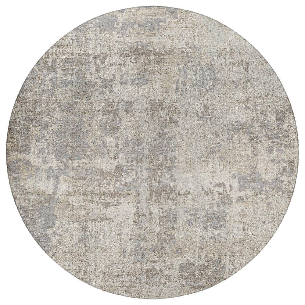 Dalyn Rug Company Kochi KC7 Linen 8" Round Area Rug, , large