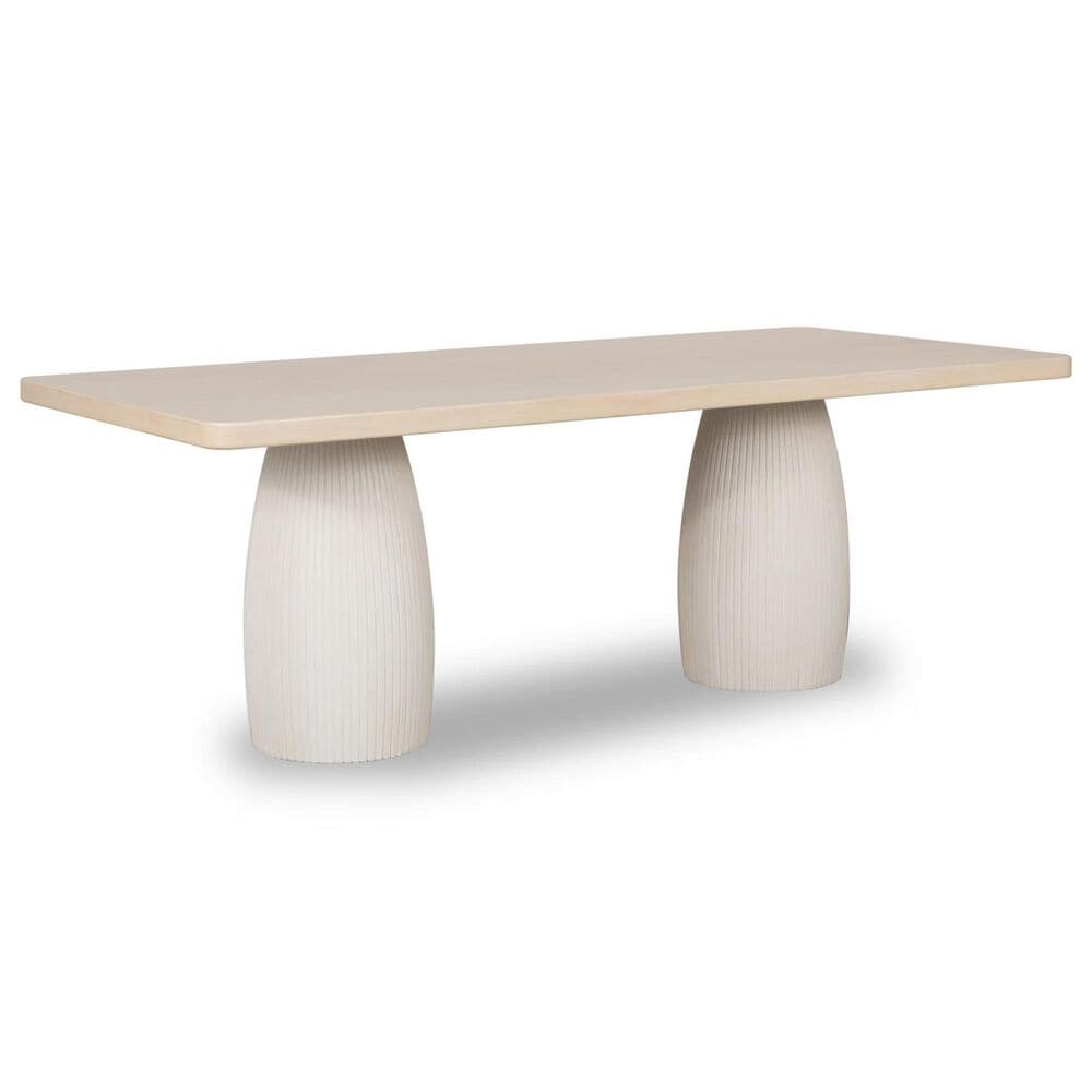 Urban Home Zinnia 7-Piece Dining Set in White Sand, , large