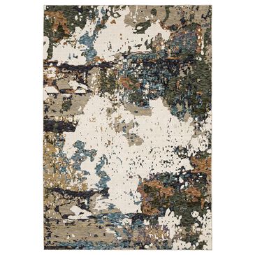 Oriental Weavers Evolution Silverton 981A 6"7" x 9"6" Ivory Area Rug, , large