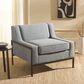 Safavieh Somerled Accent Chair in Grey, , large