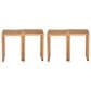 Zuo Modern Riviera Patio Extendable Stool in Natural (Set of 2), , large