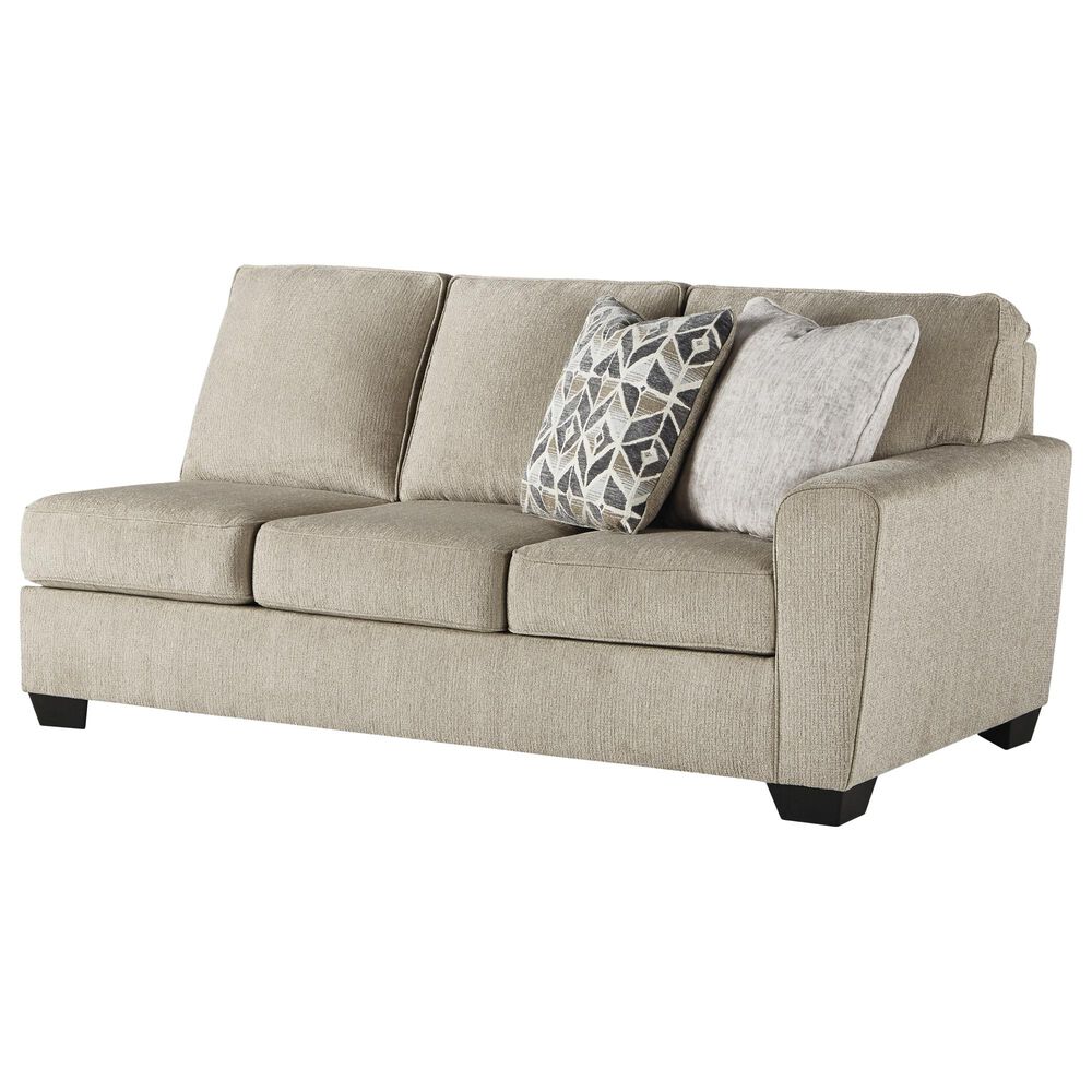 Signature Design by Ashley Decelle 2-Piece Left Facing Sectional in Putty, , large