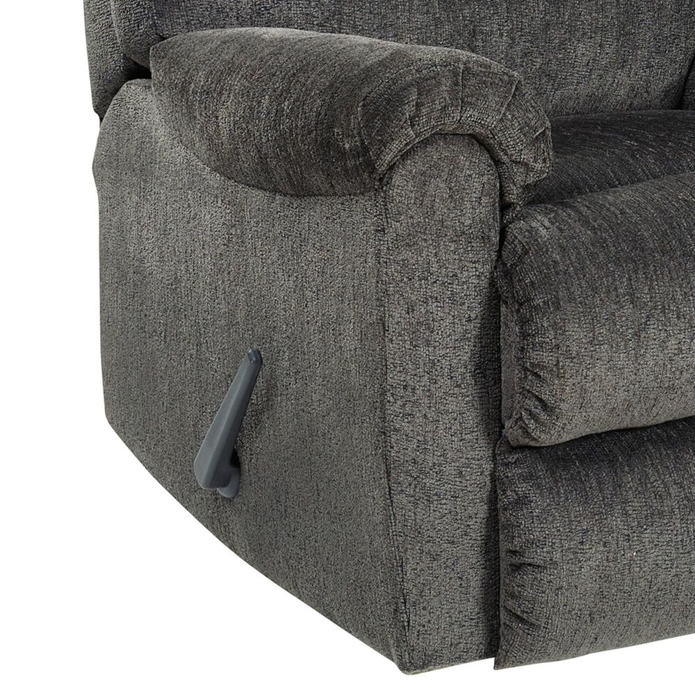 Ashley Ballinasloe Rocker Recliner in Smoke, , large