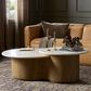 Four Hands Toro Coffee Table in Cappuccino and Rubbed Light Oak, , large