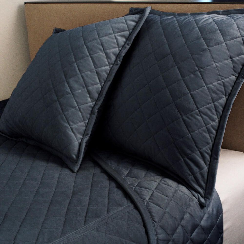 Ann Gish Art of Home 4-Piece King Velvet Coverlet Set in Blue, , large