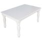 Waltham Westport 60"-72" Dining Table in White - Table Only, , large