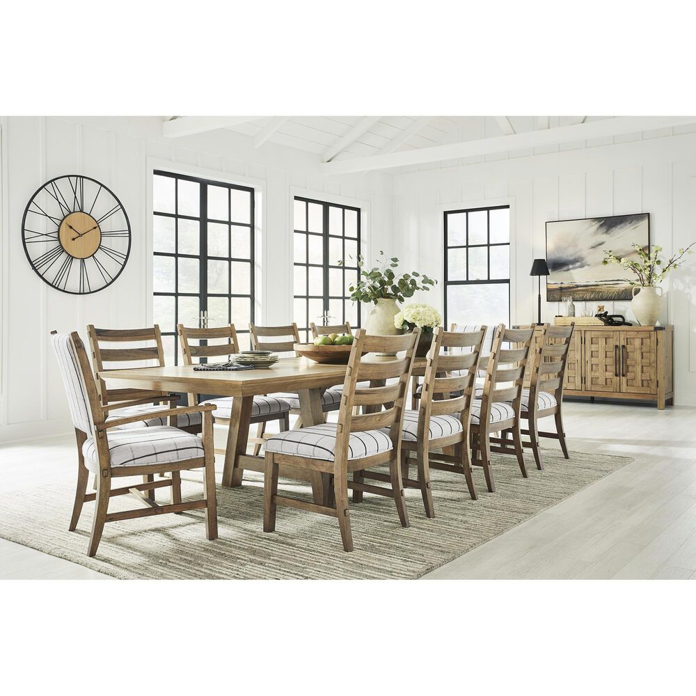 Ashley Ridgester Dining Table in Natural - Table Only, , large