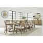 Ashley Ridgester Dining Table in Natural - Table Only, , large