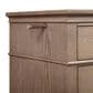 Riva Ridge Oxford 5-Piece King Panel Bedroom Set in Tan with USB Ports, , large