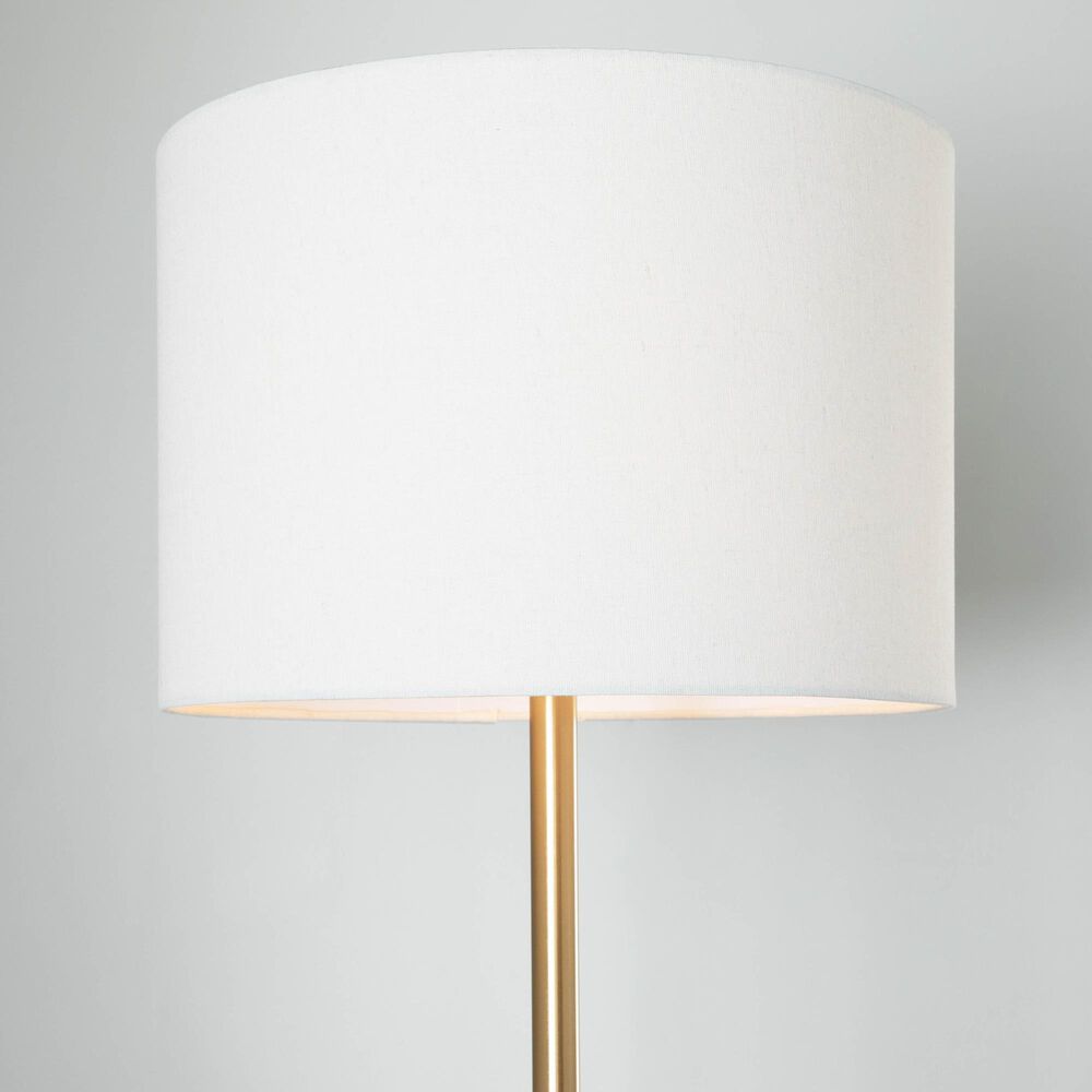 Lumisource Chloe Floor Lamp in White and Gold, , large