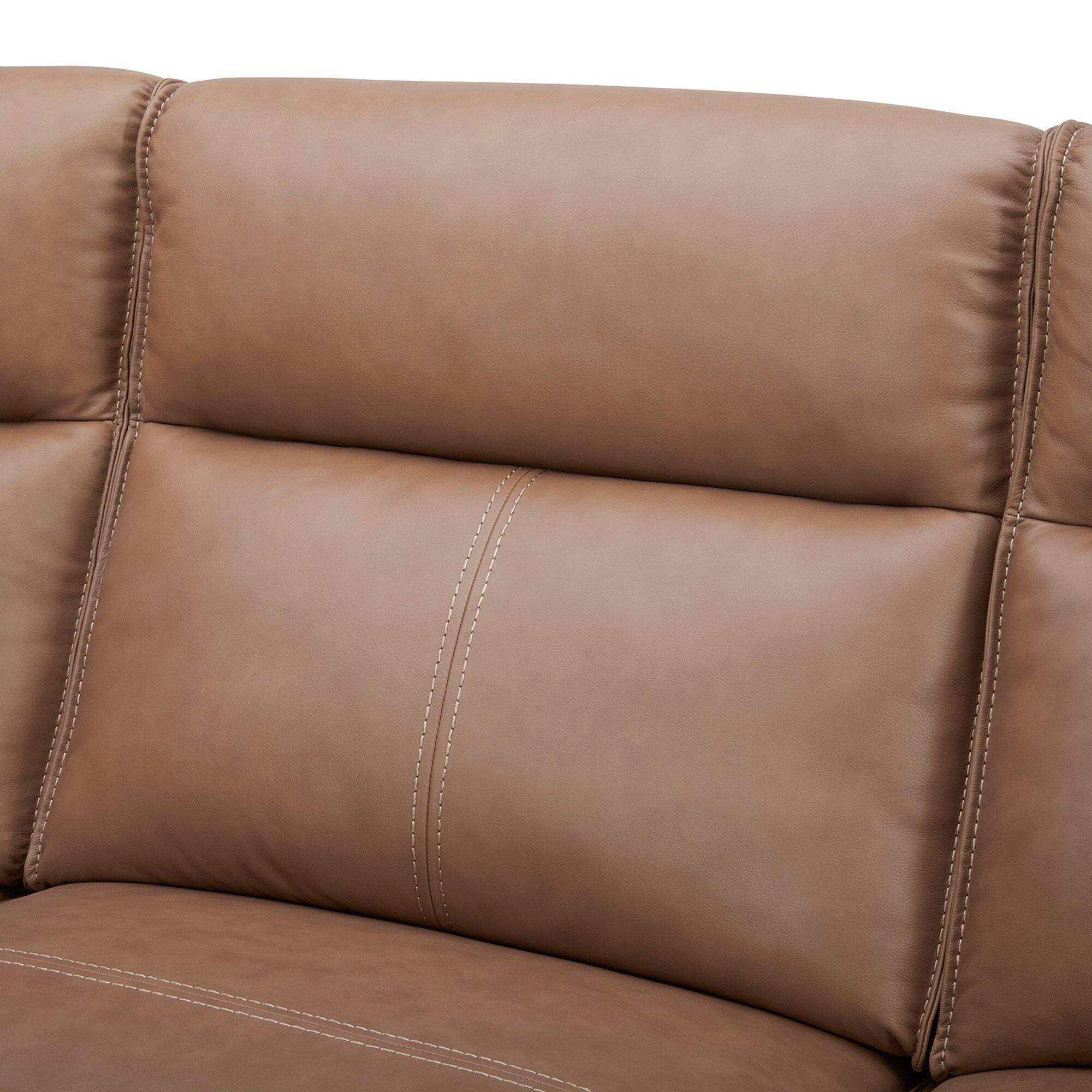 Interlochen 5-Piece Leather Power Reclining Sectional with Power