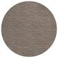 Dalyn Rug Company Laidley 10" Round Chocolate Indoor/Outdoor Area Rug, , large