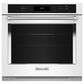 KitchenAid 30" Single Wall Oven with Air Fry Mode in White, , large
