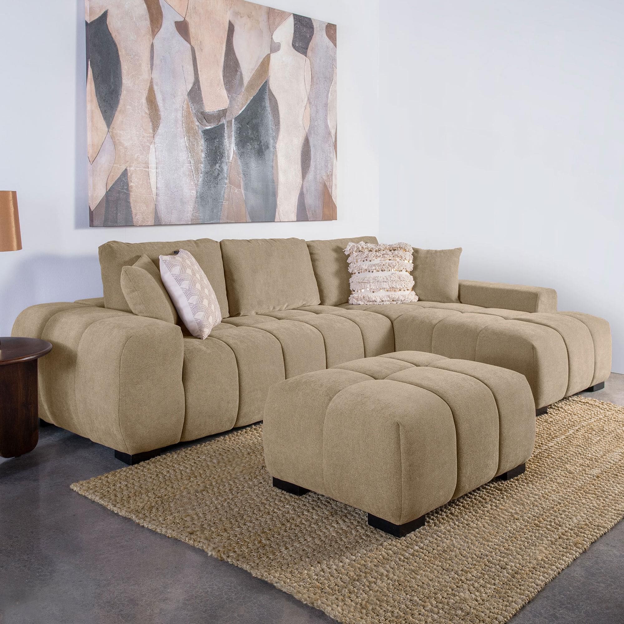 Pacific Landing Octavia 2-Piece Stationary Right Facing Sectional