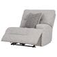 Ashley Acklen Place 6-Piece Power Left Facing Reclining Sectional with Chaise in Pewter, , large