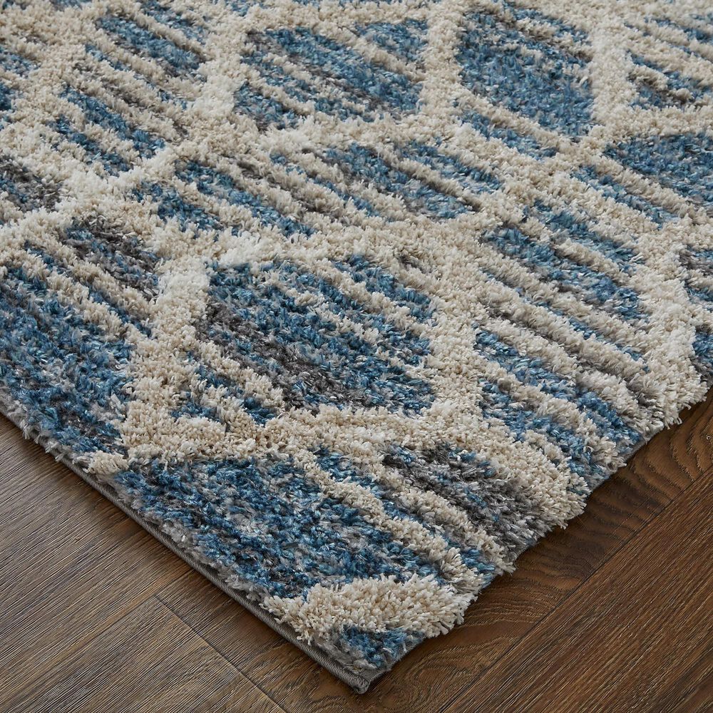 Feizy Mynka 2&#39;6&quot; x 8&#39; Blue Runner, , large