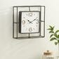 Novogratz 12" x 12" Wall Clock in Black, , large