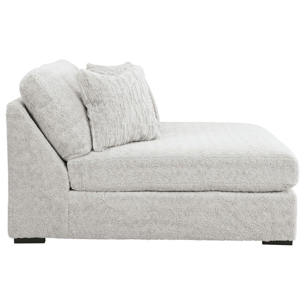 Ashley Cuddle Plush 2-Piece Stationary Right Facing Sectional with Chaise in Arctic, , large