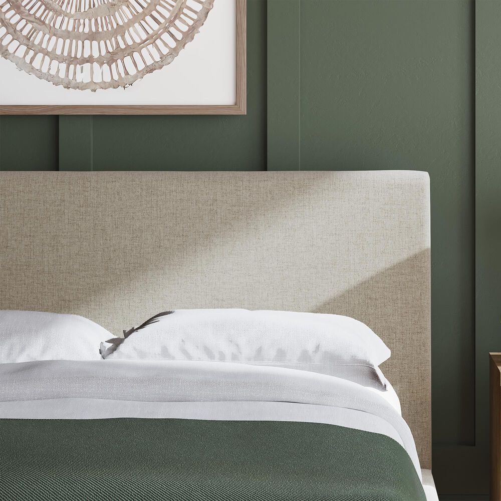 Ashley Cielden Queen Upholstered Platform Bed with Roll Slats in Tan, , large