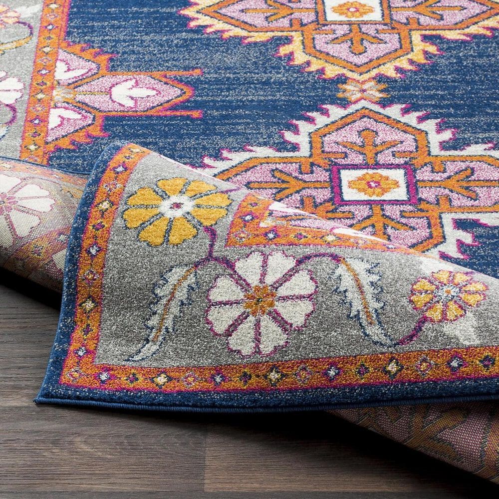 Surya Harput HAP-1037 5&#39;3&quot; x 7&#39;3&quot; Blue and Gray Area Rug, , large