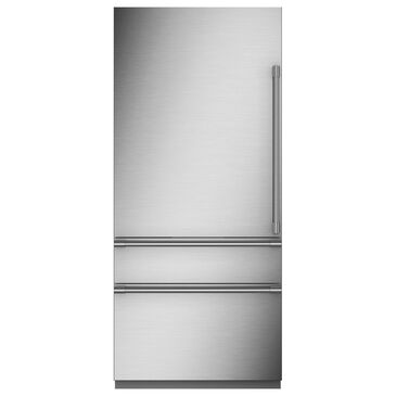 Monogram 20.1 Cu. Ft. Built-In Bottom Freezer Refrigerator with Left Hinge in Panel Ready, , large