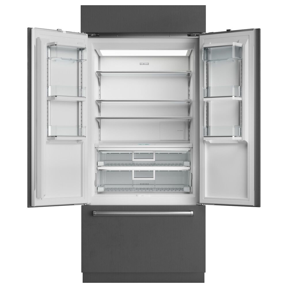 Sub Zero 20.5 Cu. Ft. Classic 3-Door French Door Refrigerator in Panel Ready, , large