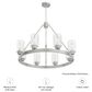 Hunter Hartland 8-Light Chandelier in Brushed Nickel, , large