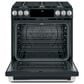 Cafe 4pc Kitchen Package with Refrigerator, Range, Microwave, and Dishwasher in Black, , large