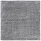 Safavieh August Shag AUG522G 6"7" Square Grey Area Rug, , large