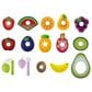 Hape Toys Caterpillar Fruit Feast Set in Multicolor, , large