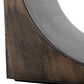 Fallridge Mezquite Chairside Table in Dark Natural Grain, , large