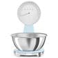SMEG 50"s Retro Style Kitchen Scale in Pastel Blue and Chrome, , large