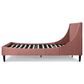 Jennifer Taylor Home Aspen Queen Upholstered Platform Bed in Ash Rose, , large