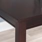 Linon Home Decor Claridge Counter Height Pub Table in Walnut Brown - Table Only, , large