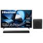 Hisense 55" Class U6 Pro Series ULED Mini-LED 4K - Smart Vidaa TV with 3.1.2 Channel Soundbar System in Black, , large