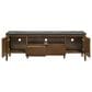 Coaster Bradley 63" SmartTop TV Stand in Smokey Grey and Dark Brown, , large