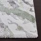Safavieh Century 2" x 8" Grey and Green Runner, , large