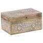 Maple and Jade Coastal Box in Brown and White (Set of 3), , large