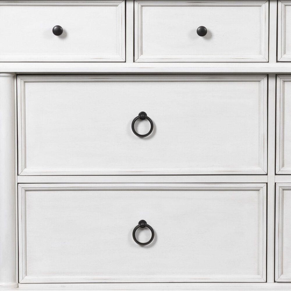 Ashley Rowlenstown 8-Drawer Dresser and Mirror in Antique White, , large