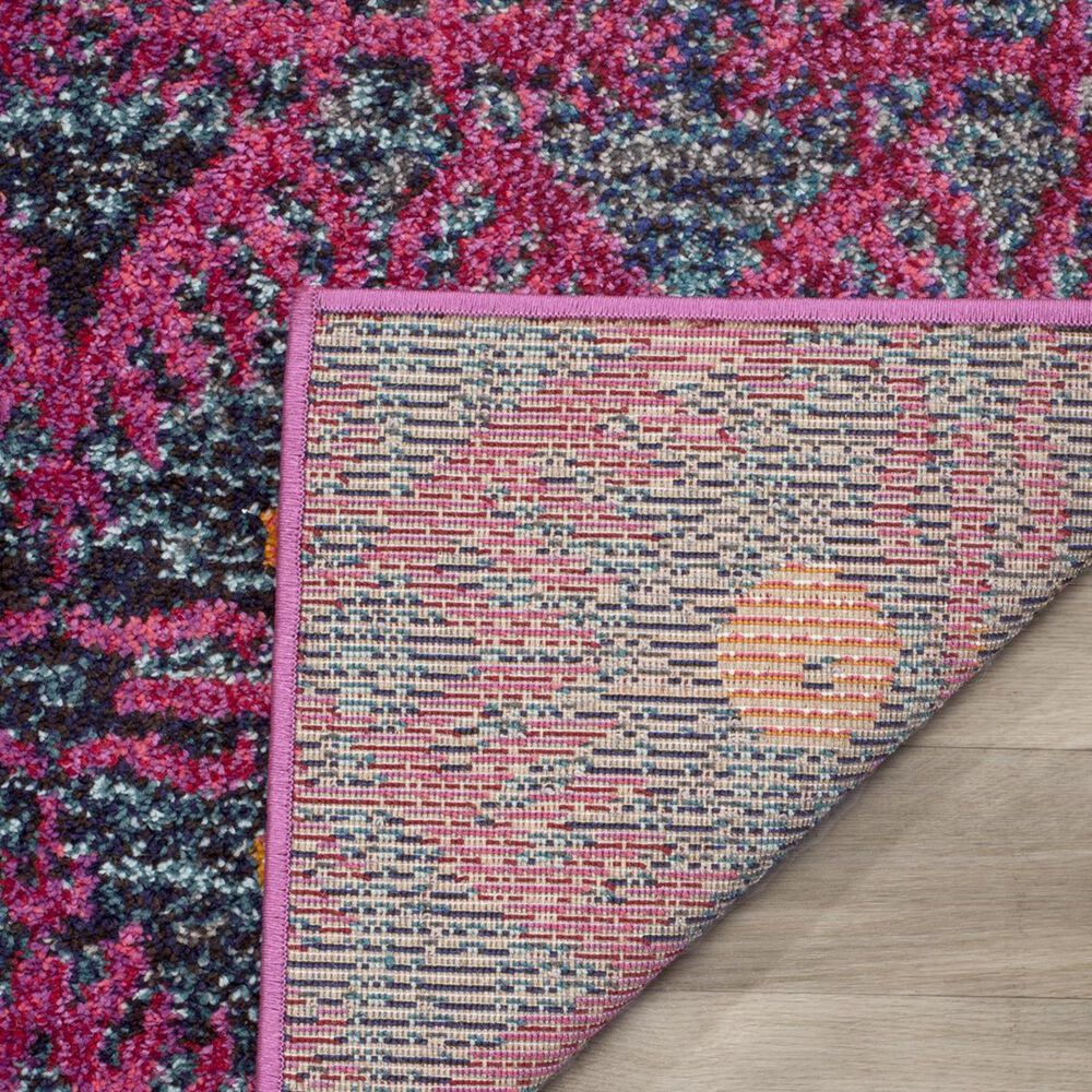 Safavieh Monaco MNC213D-4 4&#39; x 5&#39;7&quot; Pink/Multi Area Rug, , large
